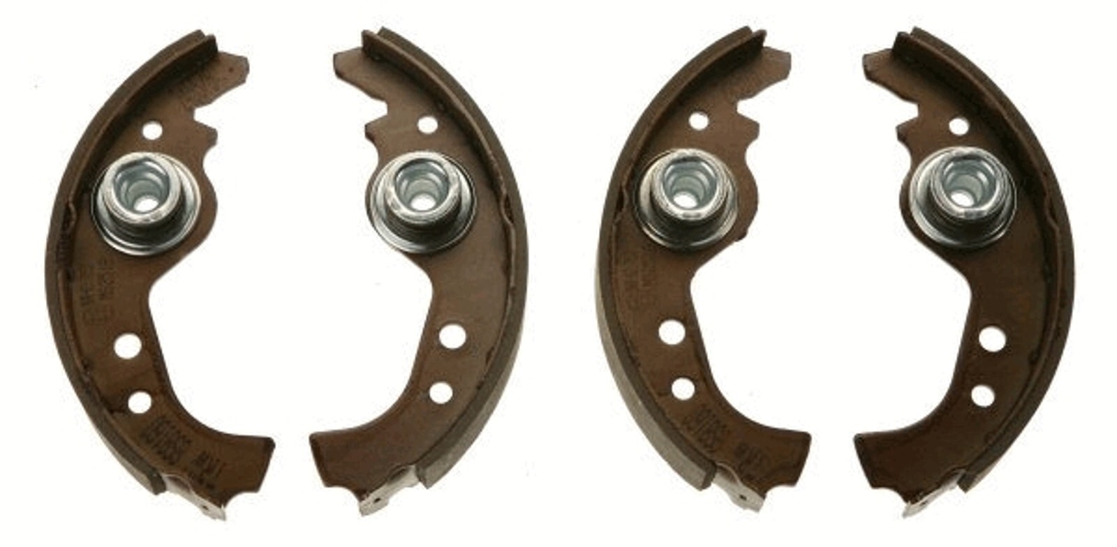 Patins de frein Fiat Uno anti sifflement pour supprimer les bruits au freinage arriere
