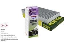MANN-Innenraum-Filter+Presto Klima-Fresh für Mercedes-Benz SLK R171 R172 SLC