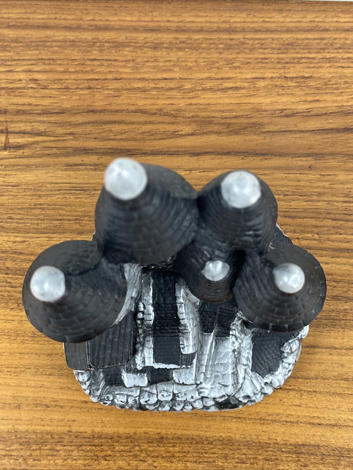 Vintage Byron Molds Victorian Castle - Eerie Halloween Decoration Hand Painted