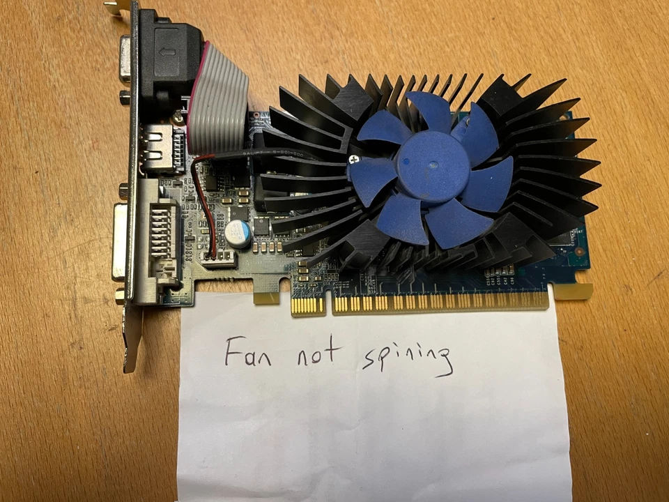 Joblot 3 x 1GB Graphics Cards ASUS GeForce GT 710 1GB DDR5 GT 730 EX GT640 LP - Image 4 of 4