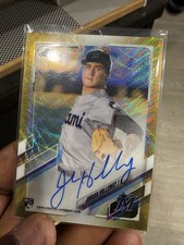 2021 Topps Chrome - Rookie Autographs Jordan Holloway #RA-JHO Gold Refract /50