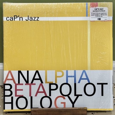 Cap'n Jazz - Analphabetapolothology 2LP 2017 Jade Tree 180gm Reissue Midwest Emo