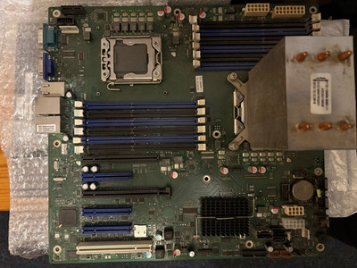 FUJITSU SERVER MAINBOARD INKL.1xCPU D3099-B12 GS1 DUAL LGA1356 TX2540, Xeon 2430