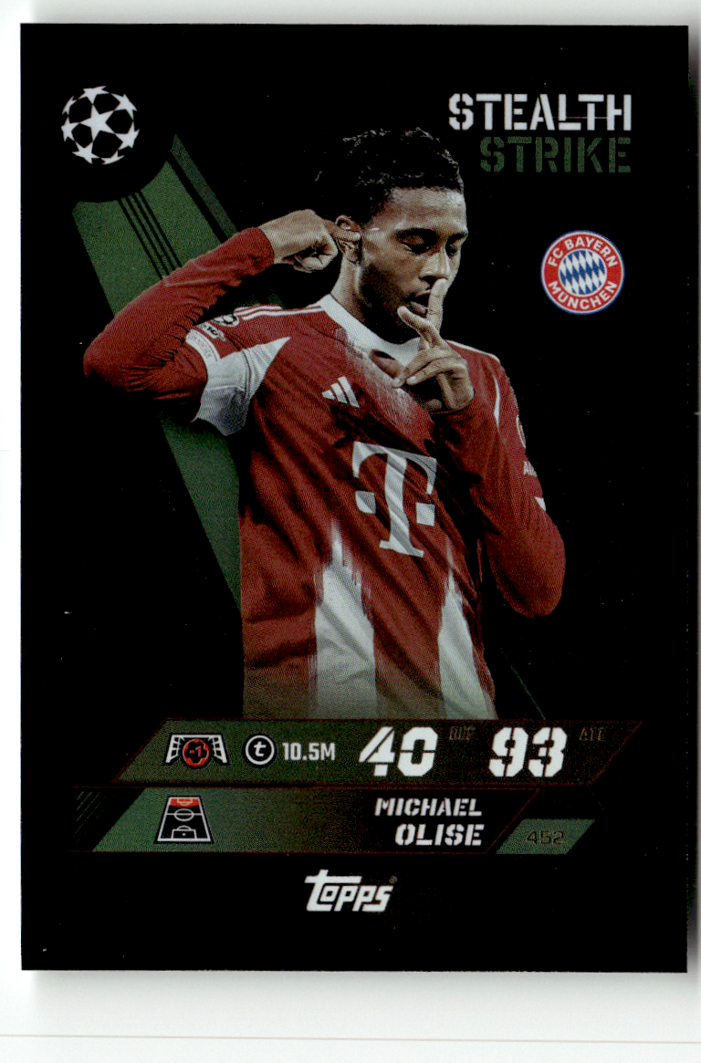 Topps Match Attax Champions League 2025-26 No. 452 Michael Olise