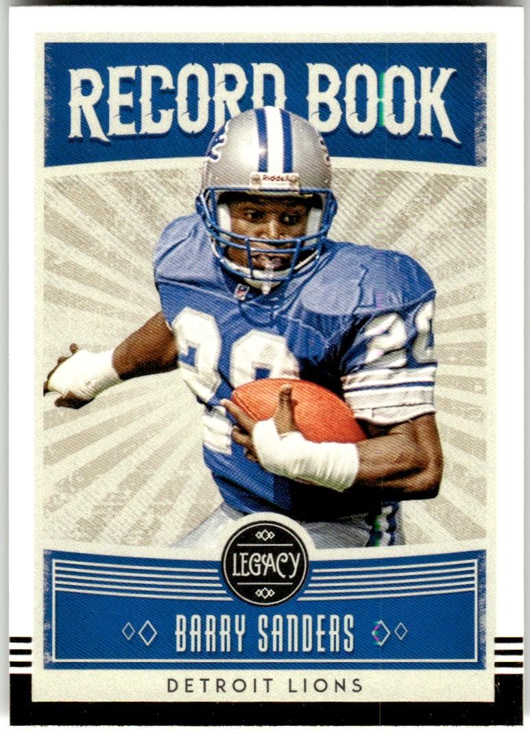 2020 Panini Legacy #RB-BS Barry Sanders Record Book
