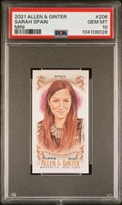 Sarah Spain - 2021 Allen & Ginter Mini  PSA 10