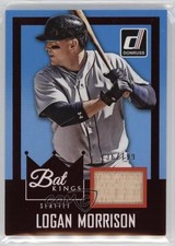 2016 Panini Donruss Bat Kings Red 136/199 Logan Morrison #BK-LM 11uh