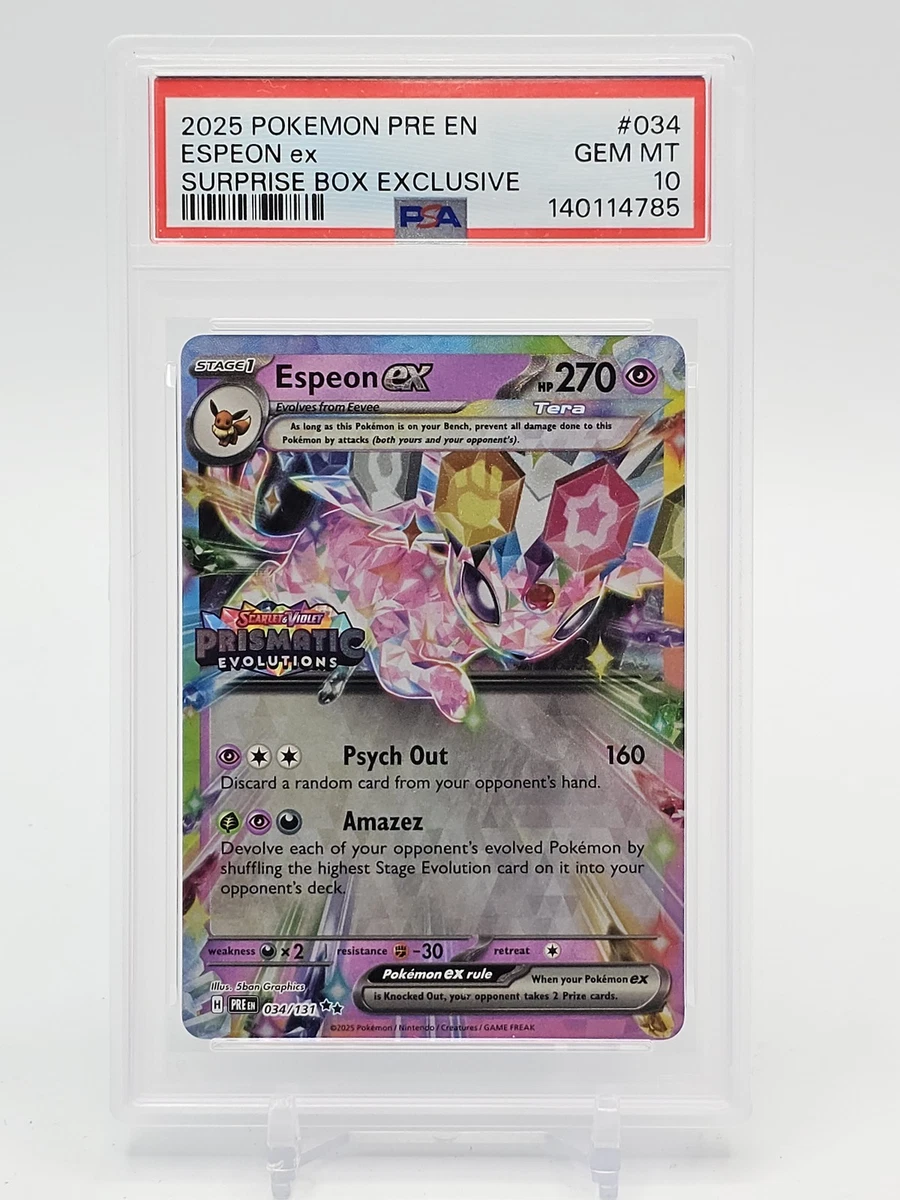 Espeon ex Pokémon TCG Cards for sale | eBay