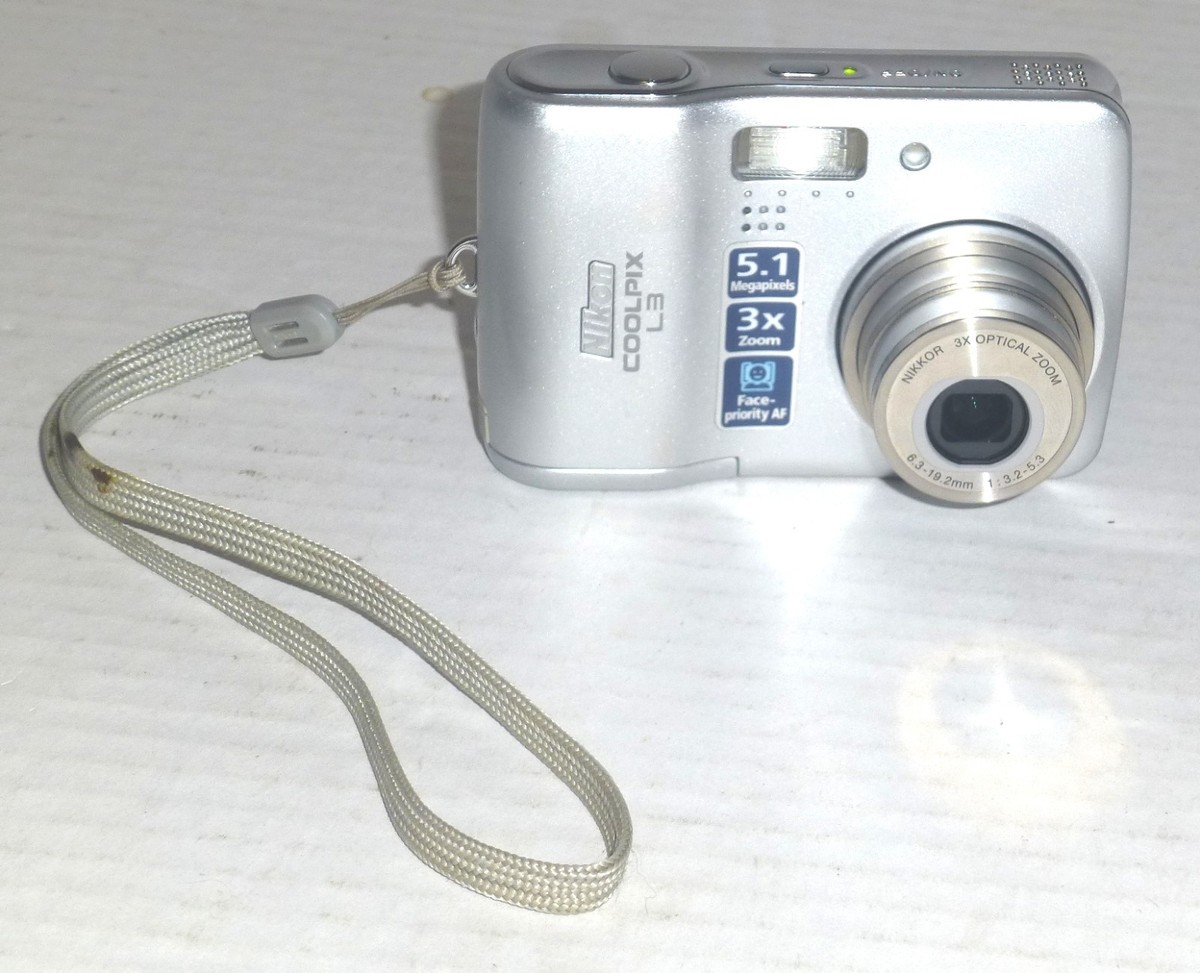 Nikon Coolpix L3 5.1MP 3x Optical Zoom 2