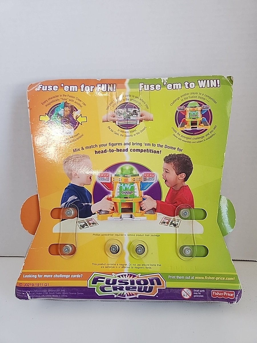 Fusion Crew Shark Tooth Gorilla Grip Magnetic Figures Fisher-Price