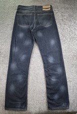 Vintage Gap 1969 Boot Fit Jeans Mens 33x34 Dark Wash Denim Made in USA Indigo