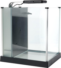 SPEC Freshwater Aquarium Kit, Aquarium with LED Lighting and 3-Stage Filtration,