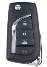 11 18-22 Toyota Camry 4button Flip Key Pn 89070-06790 Hyq12bfb H Chip Aftrmkt