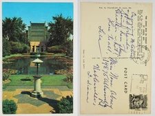 Jewel Box Forest Park St. Louis MO Modern Glass Greenhouse Pond Lily Pads 1960