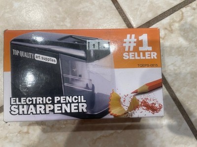 NEW PORTABLE ELECTRIC PENCIL SHARPENER BATTERY OPERATED CORDLESS TOP QUALITY #1