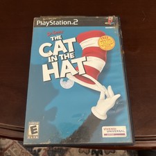 Dr. Seuss' The Cat in the Hat (PlayStation 2, PS2) CIB W Manual, Tested & Plays!