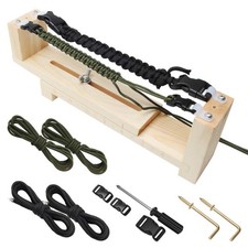 AHIER Paracord Bracelet Jig, Adjustable Length Jig Maker,...