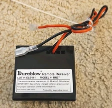 Durablow Model RR07 Fireplace Fan Remote Receiver Unit Only