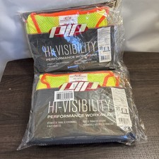 5 Of PIP 302-0211-LY/M ANSI Class 2 and CAN/CSA Z96 Mesh Vest - Size M
