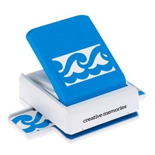 Creative Memories Whitecapped Waves Decorative Border Punch NEW