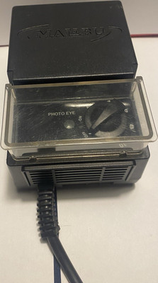 Malibu Outdoor Lighting Transformer Photo Eye Timer Corded Electric Black