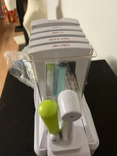 Brieftons 7-Blade Vegetable Spiralizer - Strongest Spiral Slicer, Container