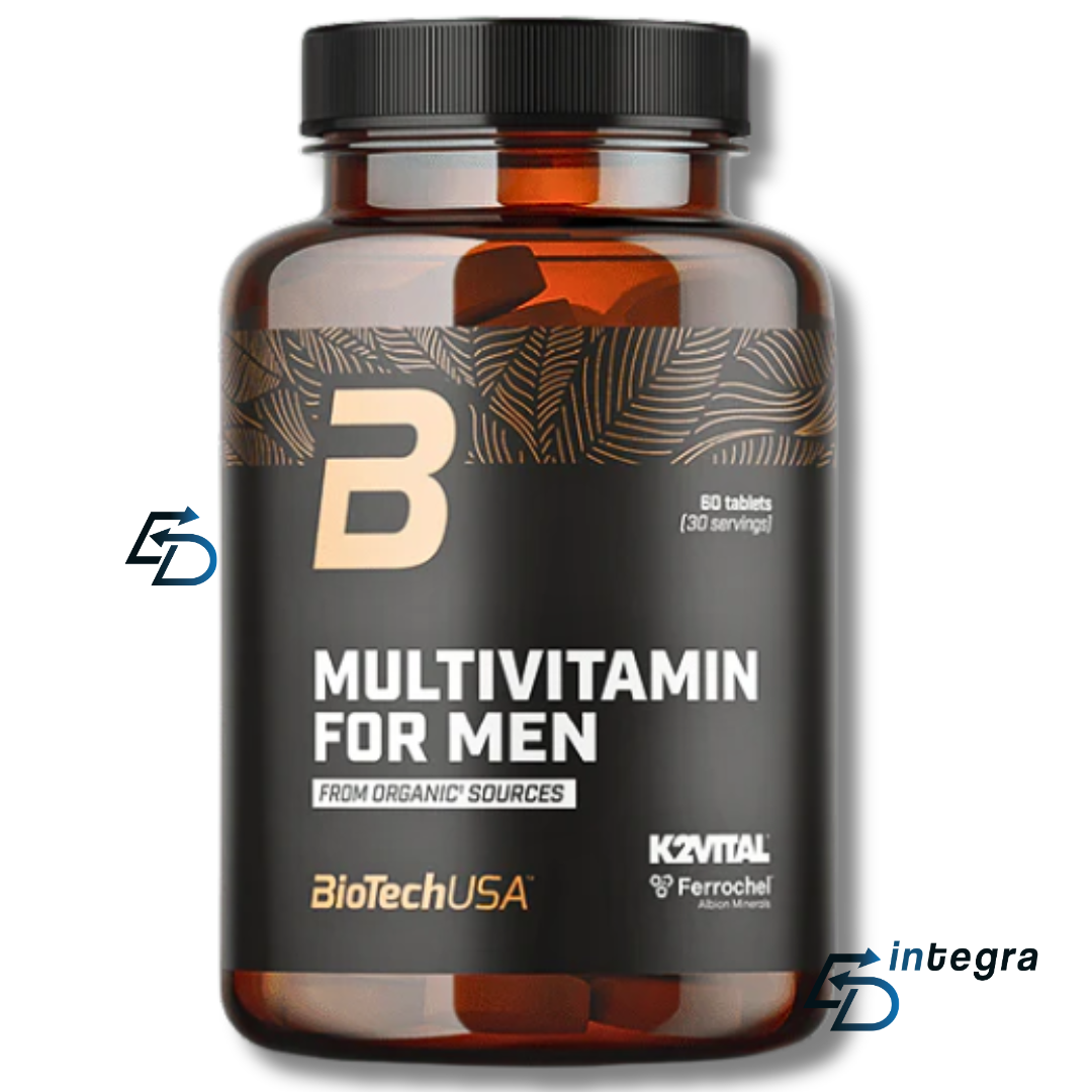 BIOTECH USA - Multivitamin For Men - 60 cpr Multivitaminico per uomo