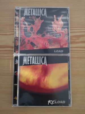 Metallica Heavy Metal Load Album-CD 1996 + Reload Album-CD 1997