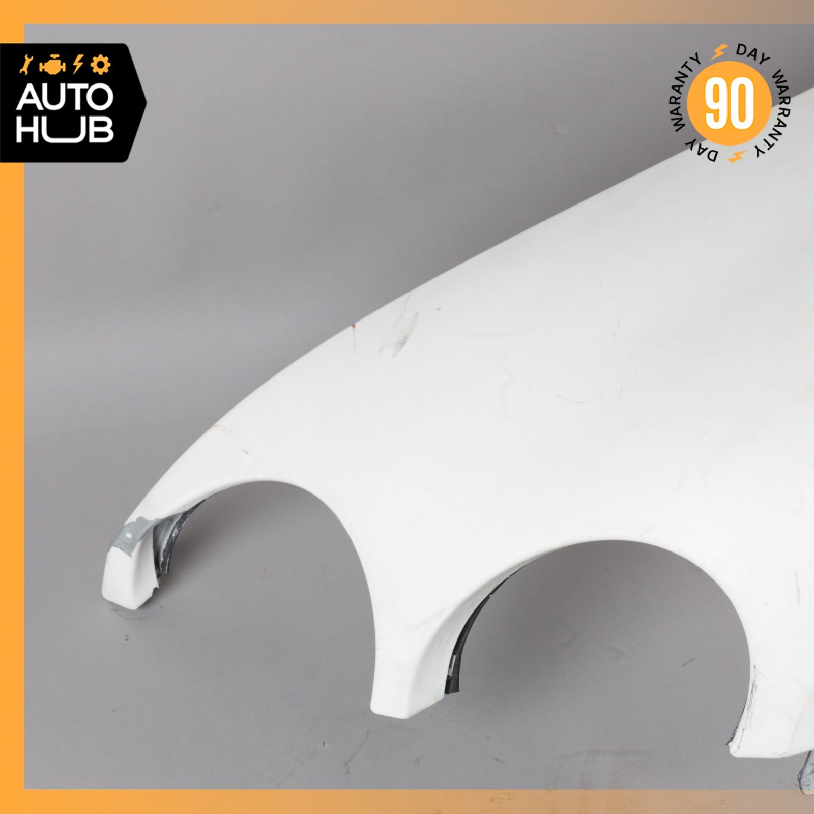 03-11 Bentley Continental GT GTC Left Driver Side Fender Assembly White OEM 87k