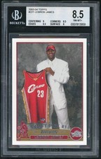 2003 Topps LeBron James #221 BGS 8.5