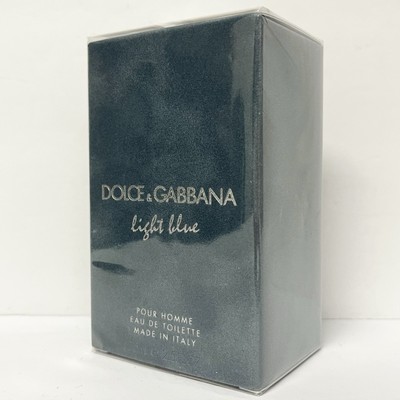 DOLCE & GABBANA Light Blue Eau de Toilette Spray - 2.5 oz / 75 mL NEW SEALED