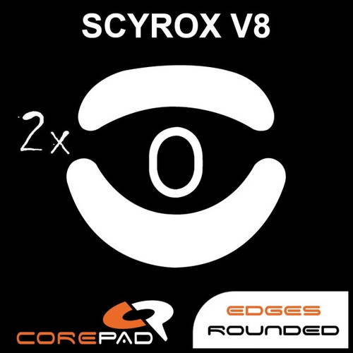 Corepad Skatez Scyrox V8 Superlight 8K Wireless Ersatz Mausfüße PTFE Teflon - Bild 1 von 1