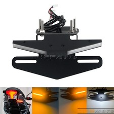Fender Eliminator Kit W Led Amber Turn Signal Light For Ktm Duke 390 2024-2025