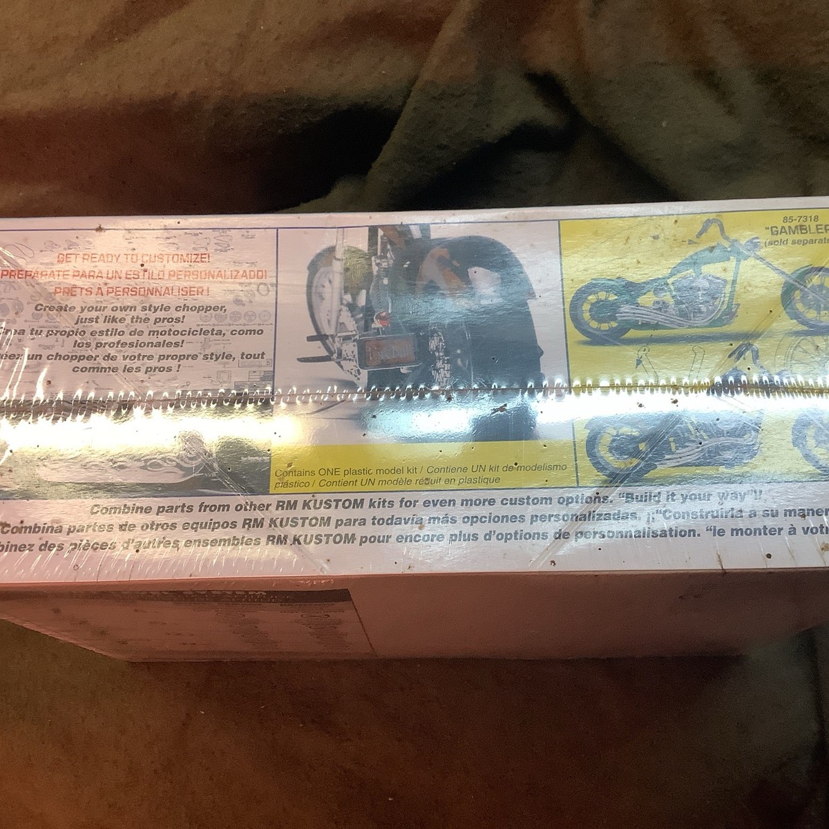 Revell RM Kustom Fireball Custom Chopper Motorcycle 1 12 for