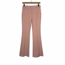 NWT LOVE SHACK FANCY Womens Costella Trouser Pant Pink Size 0 Pastel Rose Office