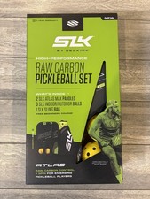 SLK Selkirk High Performance Raw Carbon Pickleball Set