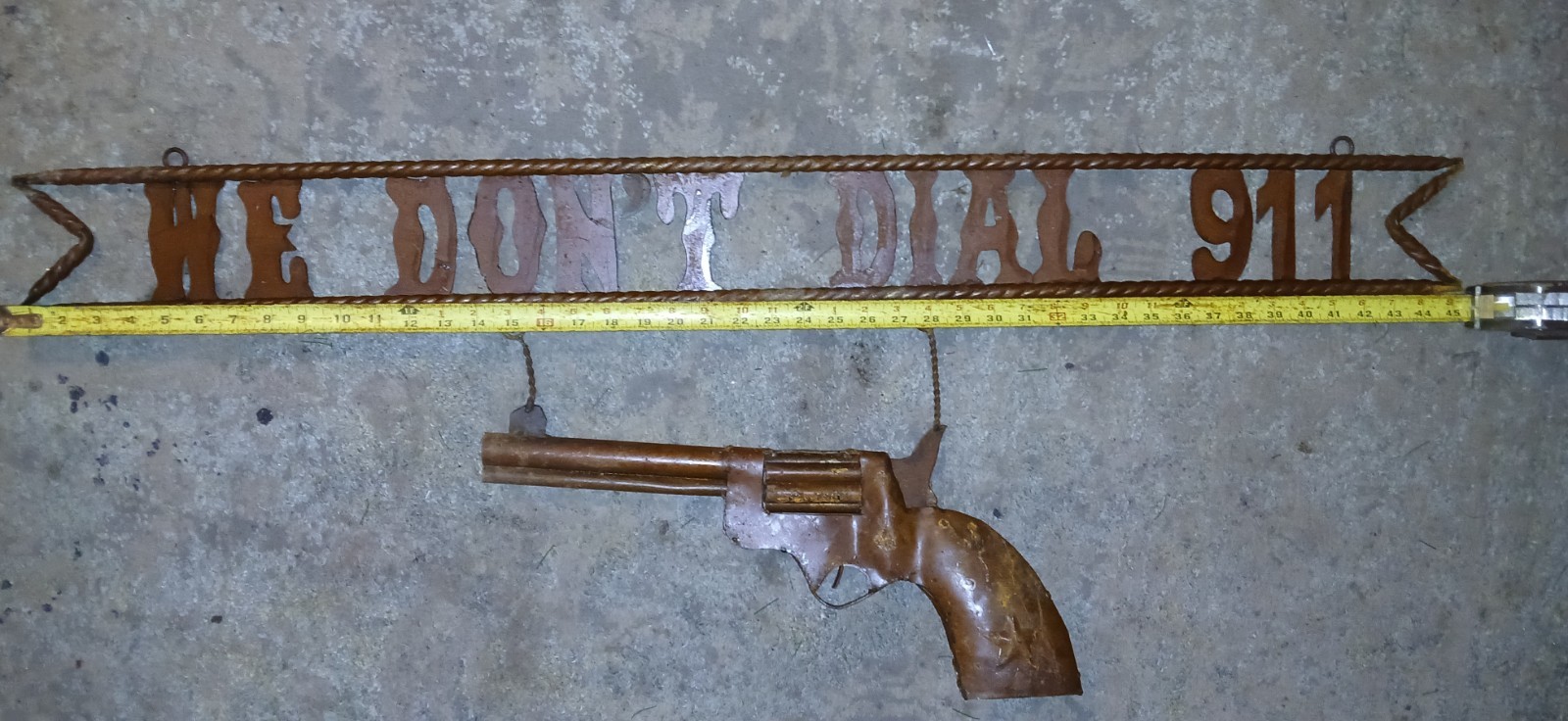 Rustic Metal Wall Decor