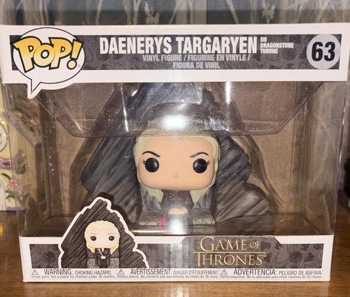 Funko Pop! Deluxe Daenerys Targaryen Dragonstone Throne #63 Game of Thrones