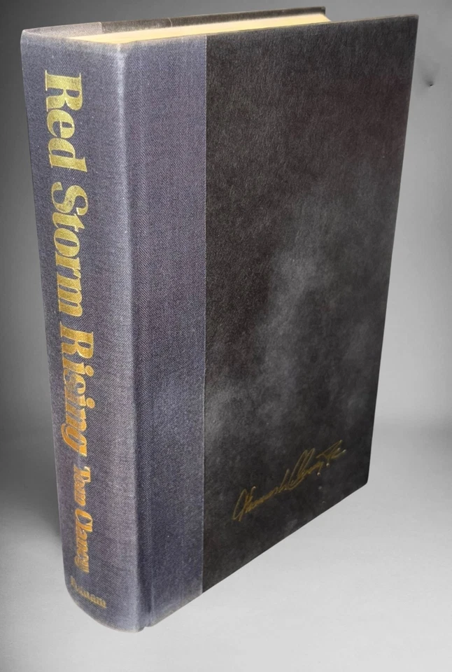 Clancy/Red Storm Rising SIGNED First Edition/First Printing; VG/VG; Nice! - Image 3 of 4