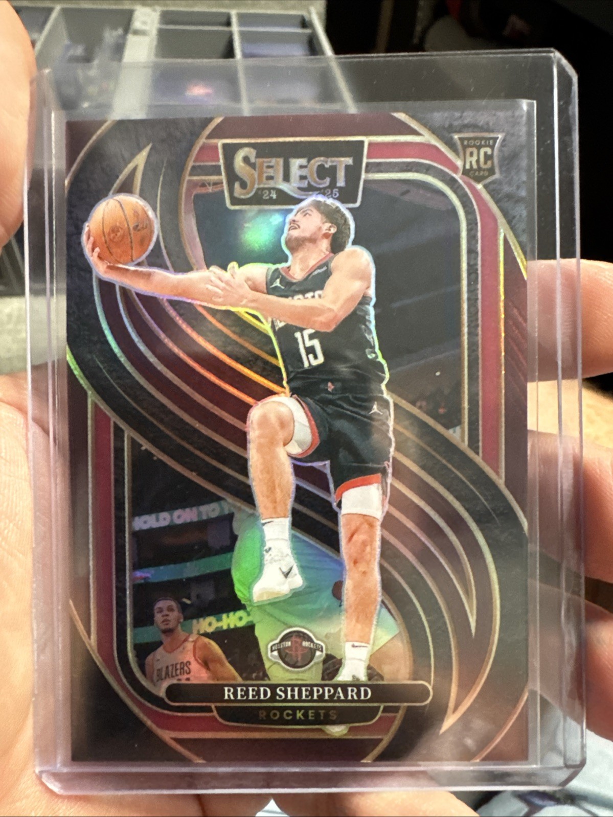 2024-25 Select Reed Sheppard Premier RC Maroon Prizm /175 Rockets