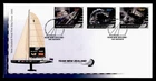 DR WHO 2003 NEW ZEALAND FDC SHIP RACE AMERICAS CUP CACHET COMBO M69454