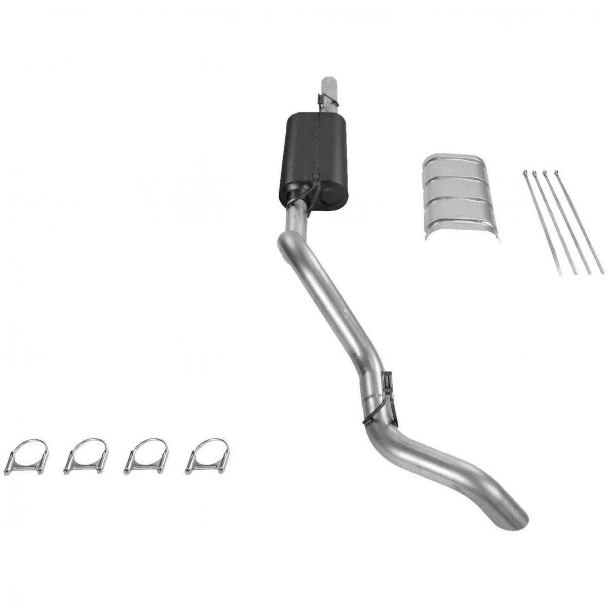 Exhaust System Kit for 1988-1989 Chevrolet C1500 5.7L V8 GAS OHV