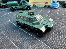 Matchbox/Lesney 54a; Saracen Personnel Carrier; Military Drab, BPW, RoundedAxles