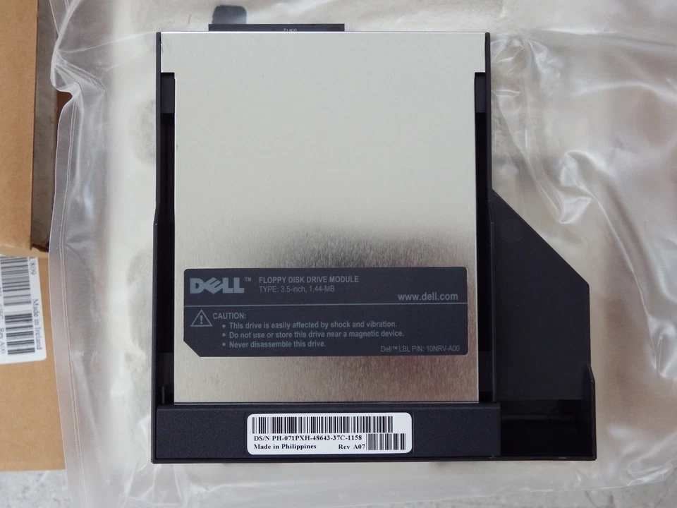 Dell Latitude C Series Floppy Disk Drive Module 1.44MB 02U809 PH-071PXH NEW - Image 3 of 4