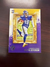 2020 Panini Chronicles - Gridiron Kings Justin Jefferson #GK-13 (RC) Rookie Card. rookie card picture