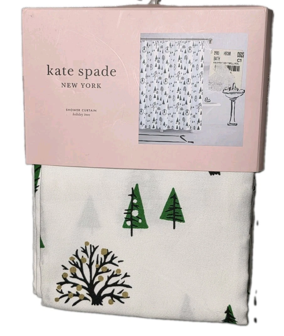 25+ kate spade new york Polyester Fabric Shower Curtains for sale
