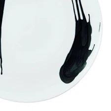 Plate 28cm M.STYLE Sumi Plate Tableware Japanese Tableware Porcelain Mino Ware M