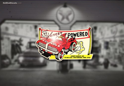 #ad Honest Speed Shop Water Slide Decal Muscle Car Parts Mercury 60s Cougar Mustang $5.99