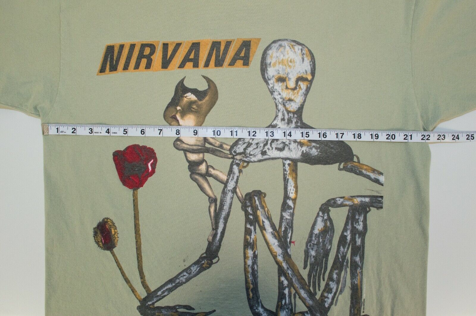 Vintage 1993 Nirvana Incesticide Shirt Size XL Ku… - image 5