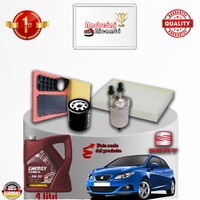 Inspektionskit Filter + ÖL Seat Ibiza V 1.4 16V 63KW 86CV Von 2010->
